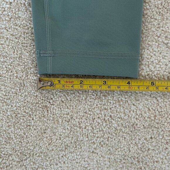 Lululemon Wunder Train Contour Fit High-Rise Crop 23" Misty Glade Size 2 - Picture 9 of 14